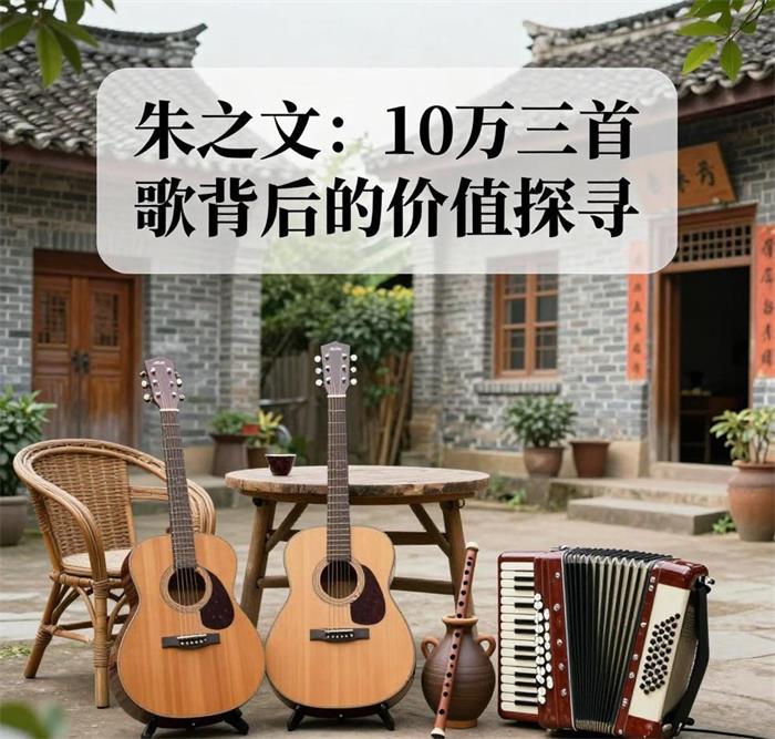 朱之文:10万三首歌背后的价值探寻
